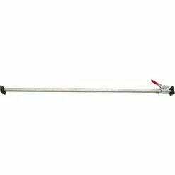 Global Industrial Heavy Gauge Galvanized Steel Cargo Control Jack Bar, 1-1/2" O.D.