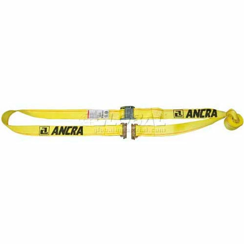 Ancra International Ancra® Series E & A Cargo Control Cam Strap Assembly 40602-17 - 12'L - Spring Actuated Fitting