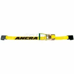 Ancra International Ancra® 2" x 30' Ratchet Strap 45982-11 with Long-Wide Ratchet Buckle & Flat Hooks