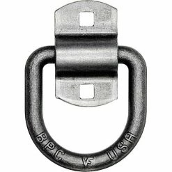 Buyers Products B38 Bolt-On Forged 1/2" D-Ring - Gray