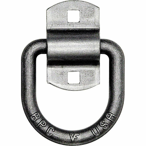 Buyers Products B38 Bolt-On Forged 1/2" D-Ring - Gray