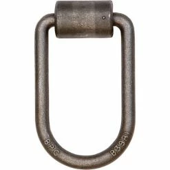 Buyers Products B39W Weld-On Forged 1/2" D-Ring with Integral Bracket - Gray