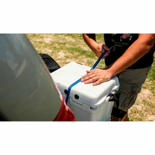 The Better Bungee BBS36NBK 36" Bungee Strap with Over Molded Nylon Ends - Black - Pkg Qty 12 - Image 2