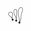 Harpster of Philipsburg 4" Premium Black Ball Bungie - Package of 50 - Pkg Qty 2