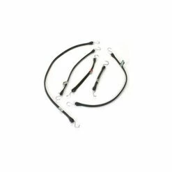 Harpster of Philipsburg 10" Black Rubber Tarp Strap - Packs of 10 - Pkg Qty 2