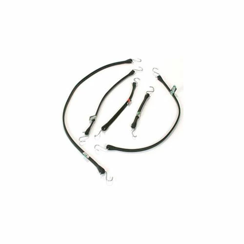 Harpster of Philipsburg 41" Black Rubber Tarp Strap - Packs of 10 - Pkg Qty 2