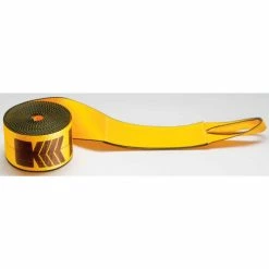 Kinedyne Winch Strap 423030 with Loop - 30' x 4" Gold