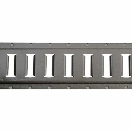Kinedyne Series E Steel Horizontal Flanged Track 43002 - 10' Gray Powder Coat