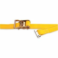 Kinedyne Cargo Control Ratchet Logistic Strap 642001 with Spring Loaded Fitting - 20' x 2" Blue