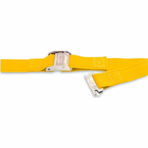 Kinedyne Cargo Control Cam Logistic Strap 651201 with Spring Loaded Fitting - 12' x 2" Gold