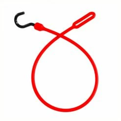 The Better Bungee BBC30NR 30" Loop Bungee Cord with Nylon End - Red - Pkg Qty 12