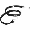 The Better Bungee™ BBSS36GBK 36" Slotted Bungee Strap with Galvanized Triangular Ends - Black - Pkg Qty 12