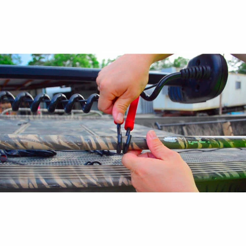 The Better Bungee BBS12NO 12" Bungee Strap with Over Molded Nylon Ends - Orange - Pkg Qty 12 - Image 2