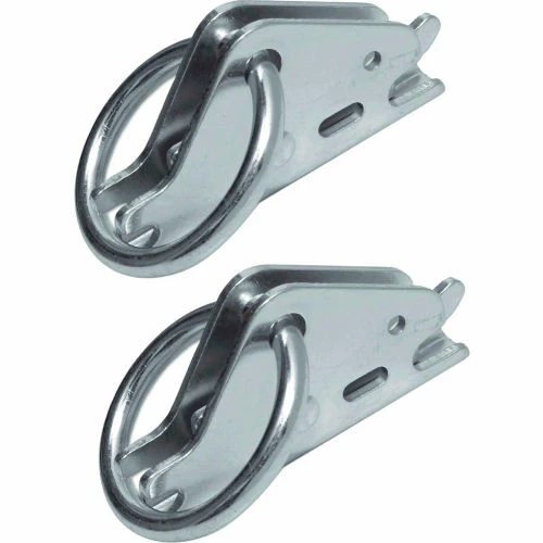 Snap-Loc E-Track O-Ring Multi-Purpose Tie-Down, 2/Pack