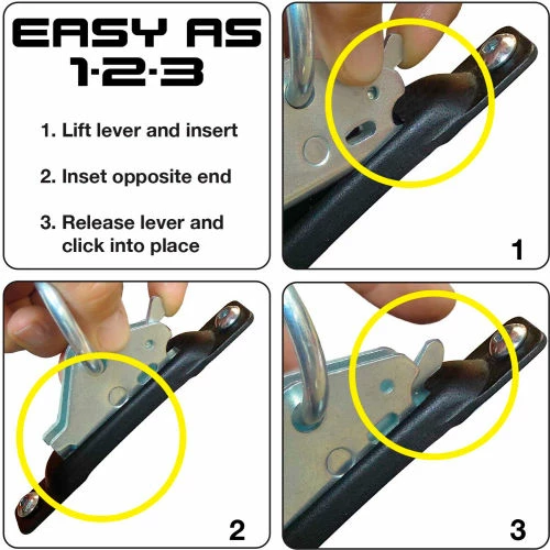 Snap-Loc E-Track O-Ring Multi-Purpose Tie-Down, 2/Pack - Image 3