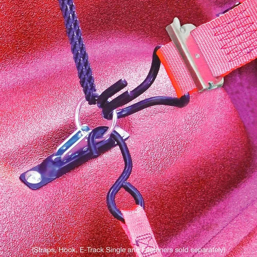 Snap-Loc E-Track O-Ring Multi-Purpose Tie-Down, 2/Pack - Image 4