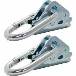 Snap-Loc E-Track Snap-Hook Carabiner Tie Down, 2/Pack