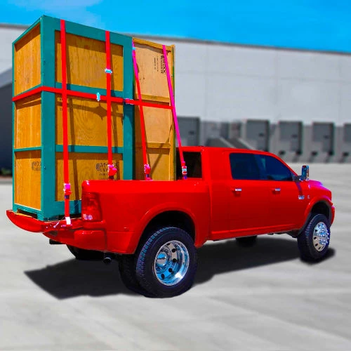 Snap-Loc E-Track Single Truck Trailer Tie-Down Anchor Kit W/2" x 16' Ratchet Strap, 4400 Lb. Cap. - Image 5