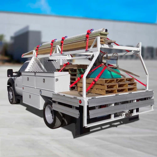 Snap-Loc E-Track Single Truck Trailer Tie-Down Anchor Kit W/2" x 16' Ratchet Straps, 6/Pack - Image 8