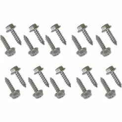 Snap-Loc E-Track Wood Screw, 1/4" x 1-1/4", 20 Piece Set