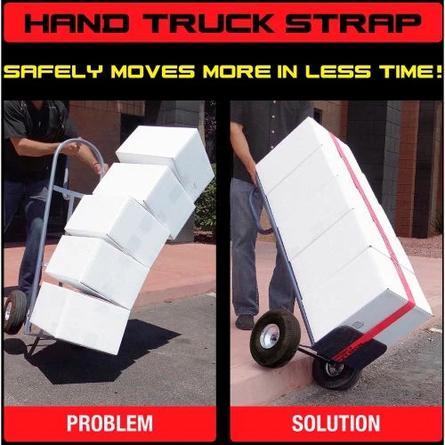 Snap-Loc Hand Truck Cinch Strap Tie-Down, 2" x 15', 1200 Lb. Cap. - Image 3