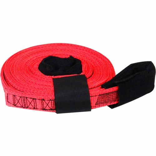 Snap-Loc Heavy Duty Tow Recovery Strap, 1" x 15', 7000 Lb. Cap.