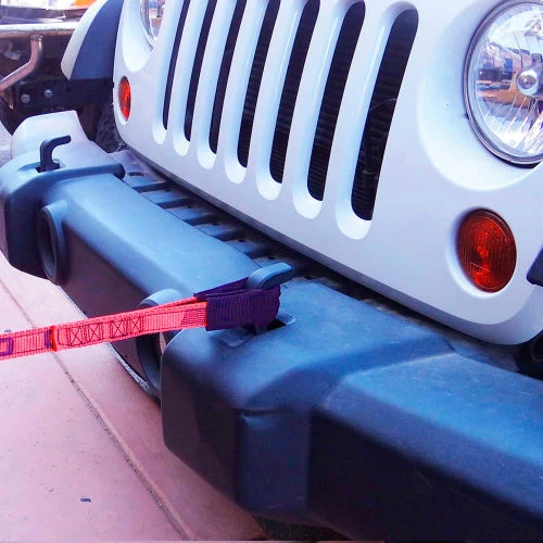 Snap-Loc Heavy Duty Tow Recovery Strap, 1" x 15', 7000 Lb. Cap. - Image 3