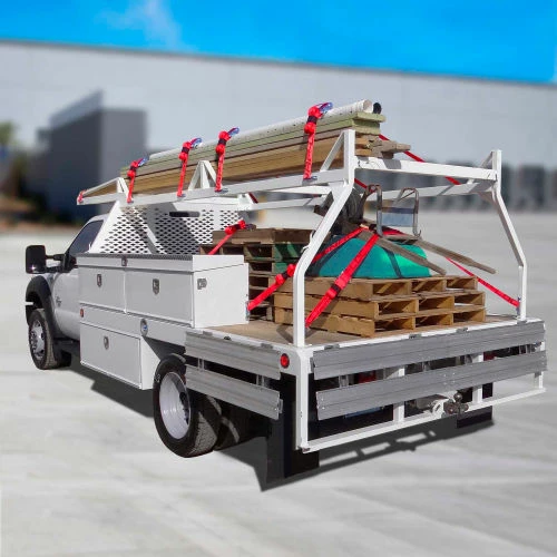 Snap-Loc® SLTE208RR E-Strap 2"X8' Ratchet Red With Hook & Loop Storage Fastener - Image 8